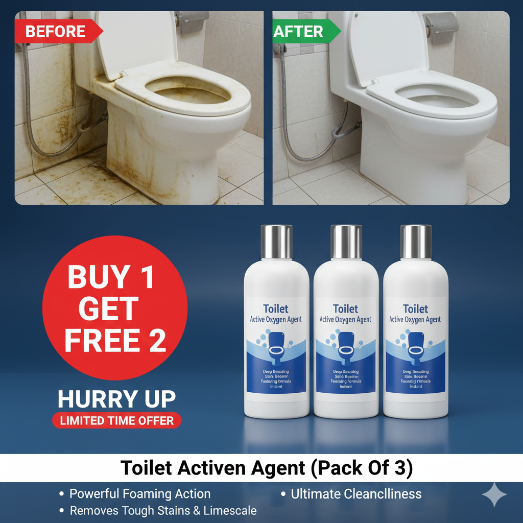 Powerful Toilet Active Oxygen Agent