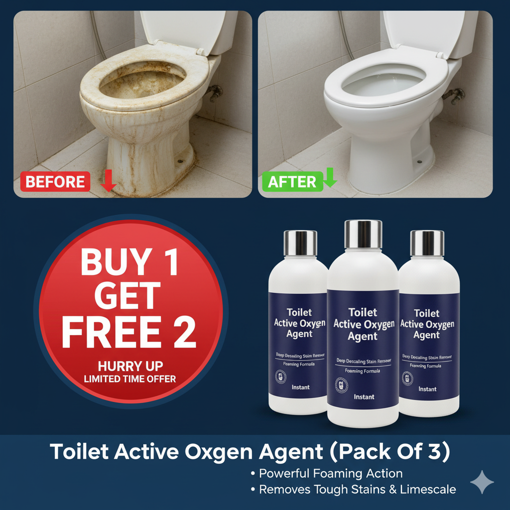 Powerful Toilet Active Oxygen Agent