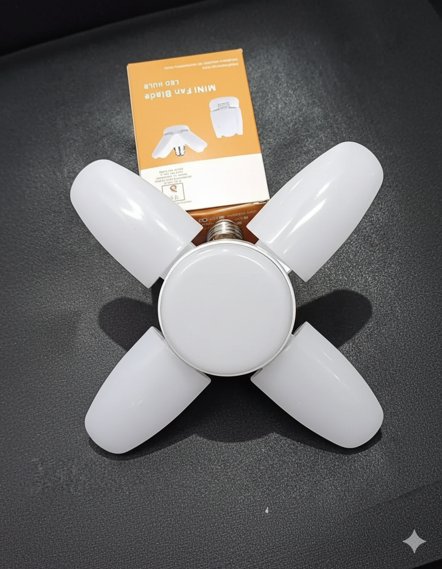 Mini fan blade led light 25 watt