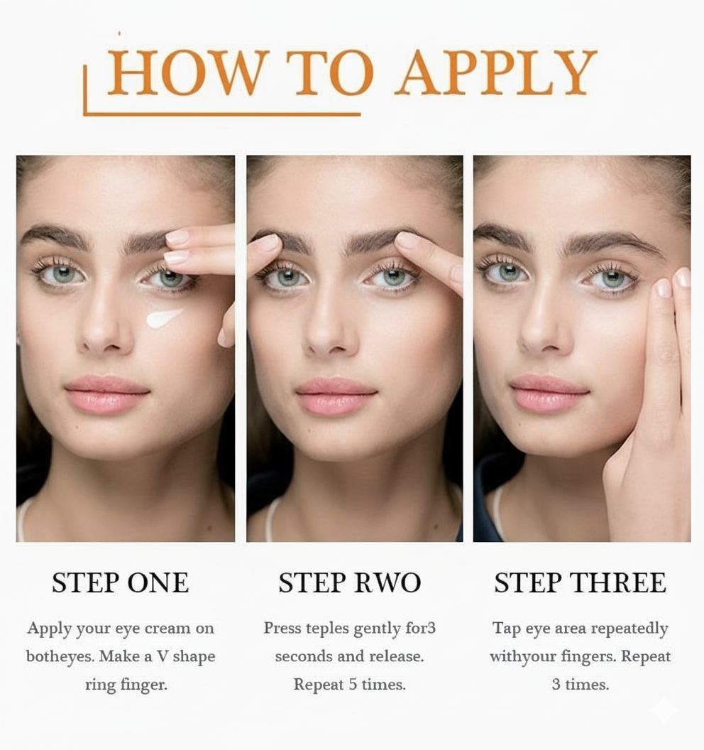 Bye Bye Dark Circles™ – Under Eye Cream with Coffee & Chia Seed Oil (2 Pack × 50 g)