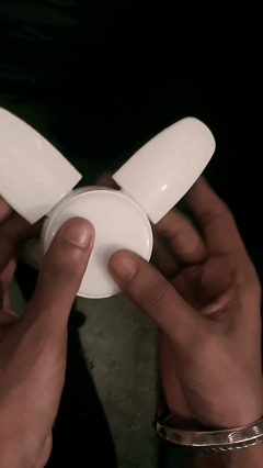 Mini fan blade led light 25 watt