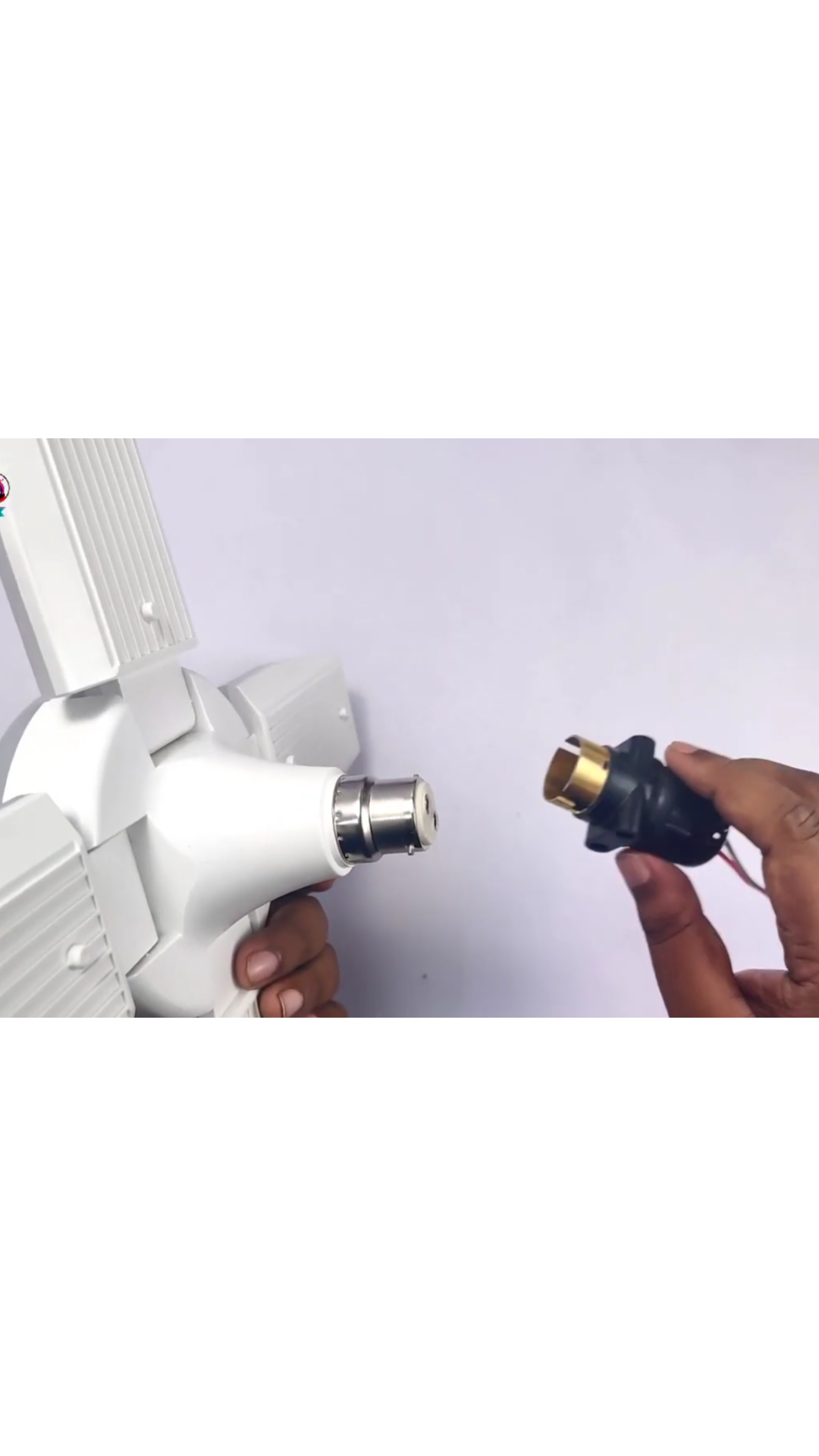 Mini fan blade led light 25 watt